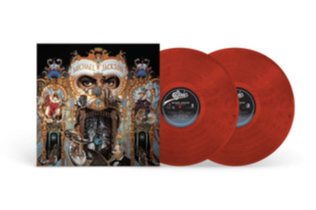 MICHAEL JACKSON - DANGEROUS (2LP/RED BLACK SMOKE VINYL)
