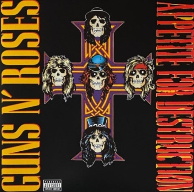 GUNS N' ROSES - Appetite For Destruction - 2LP 180-Gram Audiophile Vinyl Edition