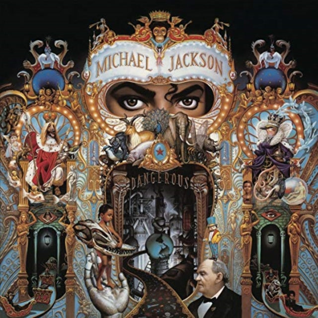 MICHAEL JACKSON - DANGEROUS (2LP/RED BLACK SMOKE VINYL)