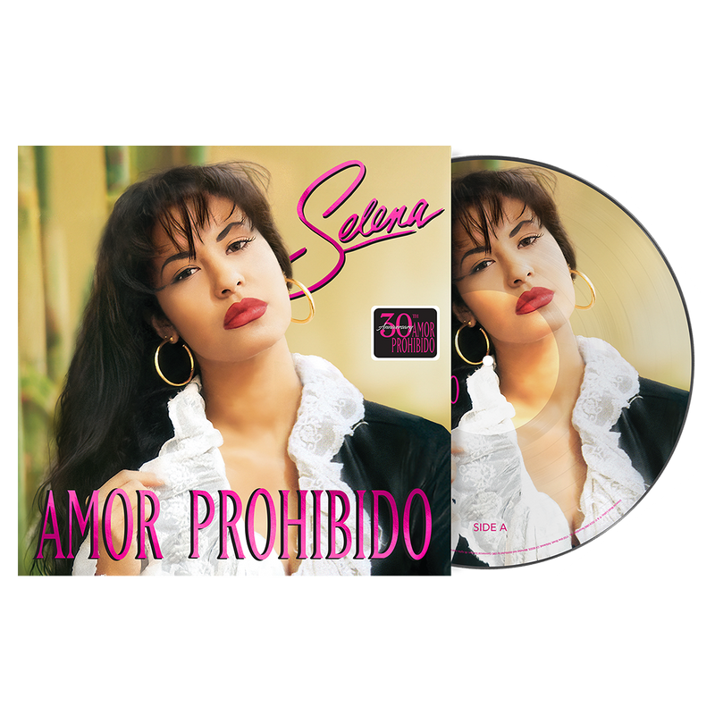 Selena - Amor Prohibido Picture Disc Vinyl - 30th Anniversary Edition