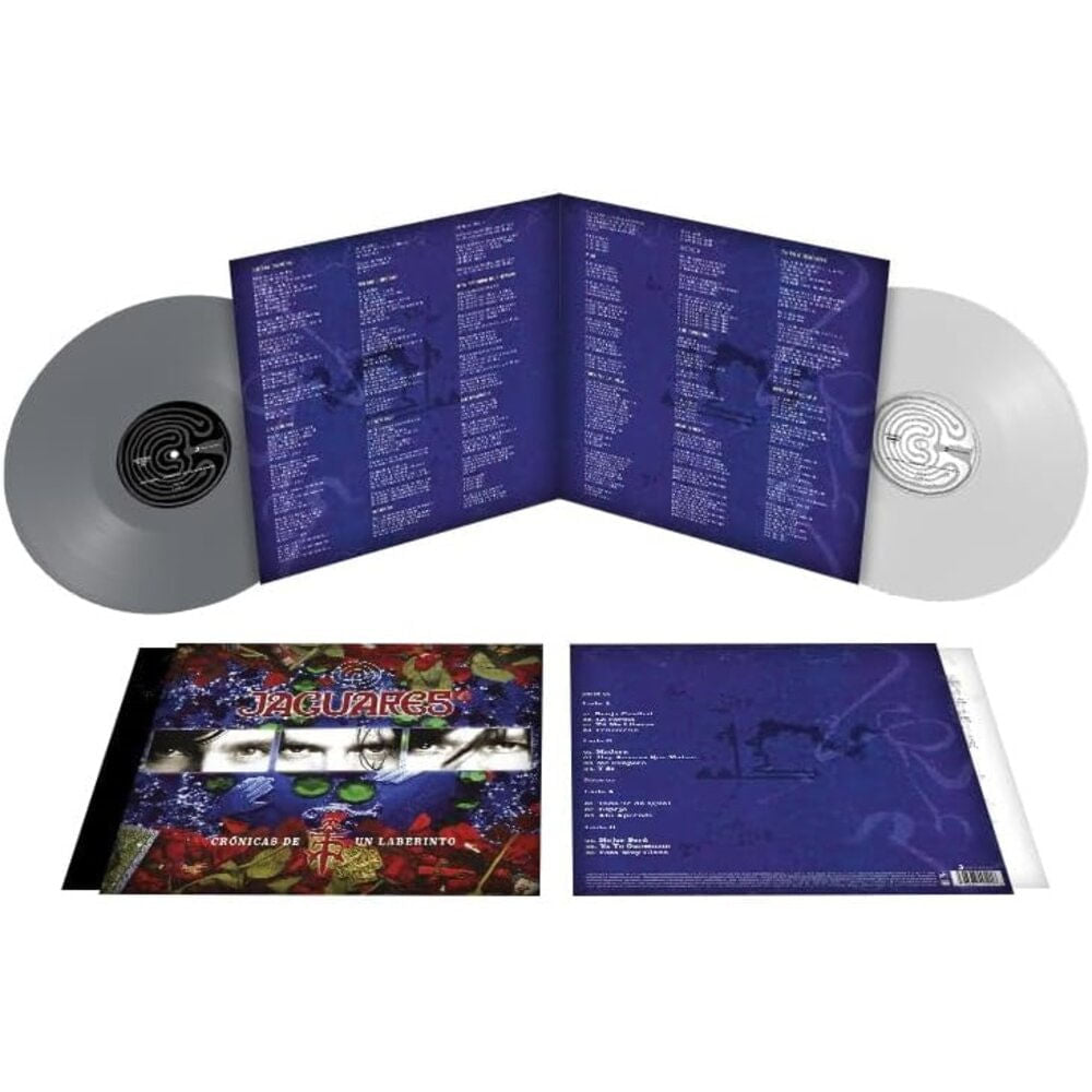 JAGUARES - Cronicas De Un Laberinto (2xLP, GRIS Y BLANCO)