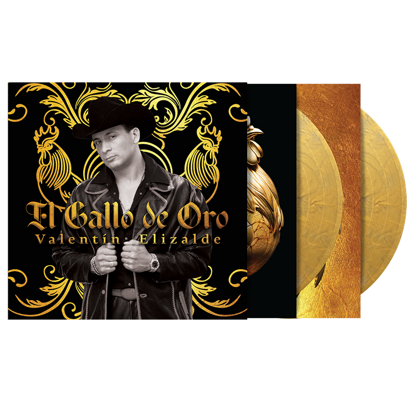 VALENTÍN ELIZALDE - El Gallo De Oro 2LP Vinyl (GOLDEN VINYL)