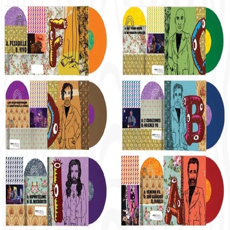 Fobia - Mtv Unplugged 6 Colored Vinyl De 45 Rpm Boxset