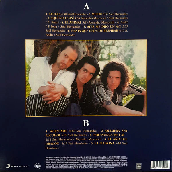 Caifanes – El Nervio Del Volcán - LP