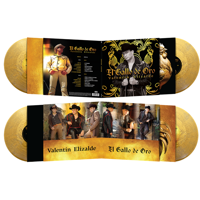 VALENTÍN ELIZALDE - El Gallo De Oro 2LP Vinyl (GOLDEN VINYL)