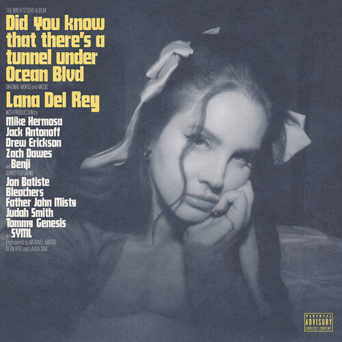 Lana del Rey - Did You Know That There's A Tunnel Under Ocean Blvd - 2LP [Explicit Content] (Parental Advisory Explicit Lyrics, 180 Gram Vinyl, Gatefold LP Jacket)