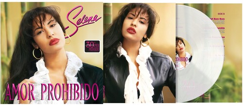 Selena - Amor Prohibido Clear Vinyl - 30th Anniversary Edition
