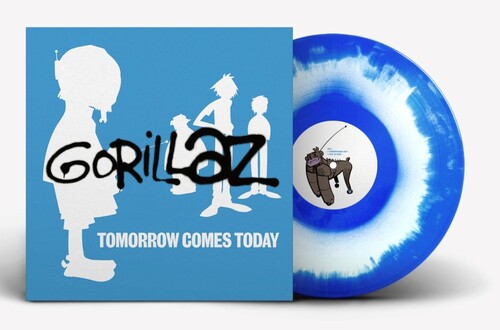 GORILLAZ - Tomorrow Comes Today EP (white and blue colour-in-colour) [Explicit Content]