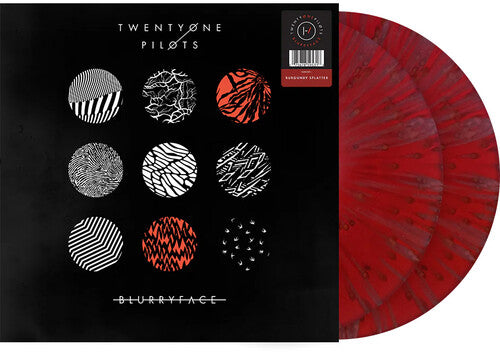 TWENTY ONE PILOTS - Blurryface - Burgundy Splatter Colored Vinyl [Import]