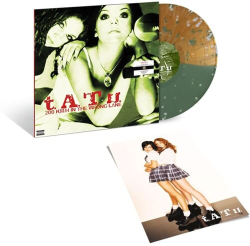 T.A.T.U. - 200 KM/H IN THE WRONG LANE (X) (GREEN/GOLD NUGGET SPLIT SPLATTER