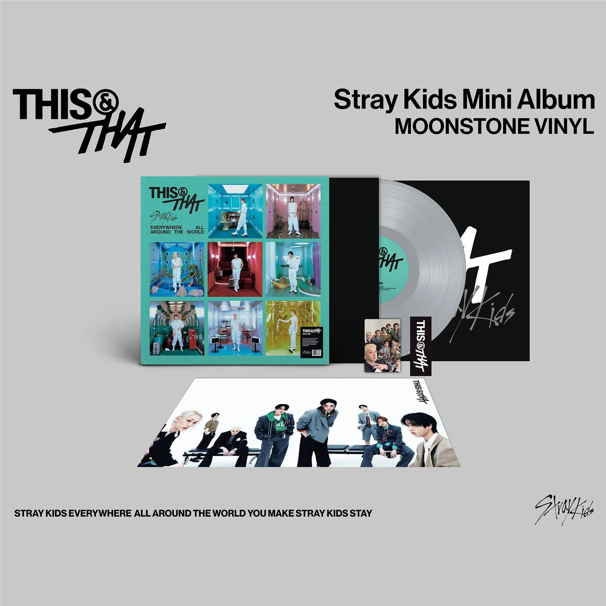 STRAY KIDS - THIS & THAT (Exclusive MOONSTONE VINYL Ver.)