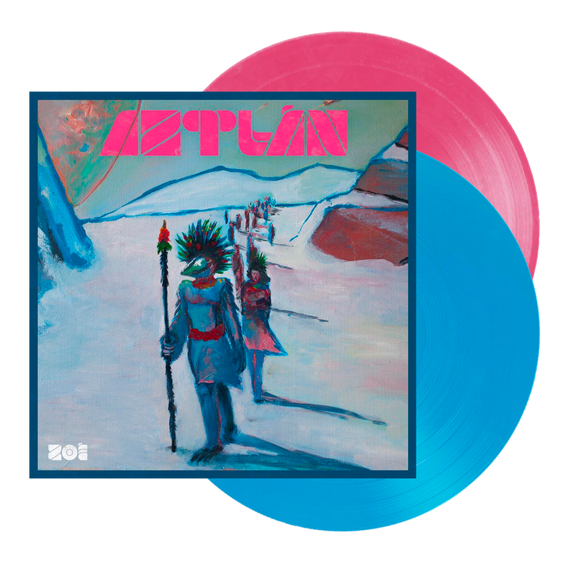 Zoé - Aztlán (2LP Vinilo de color Rosa/Azul)