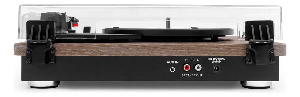 Victrola VM-135-FNT Montauk Bluetooth Turntable System with Speakers (Natural Wood)