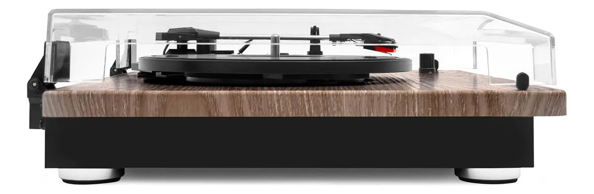 Victrola VM-135-FNT Montauk Bluetooth Turntable System with Speakers (Natural Wood)