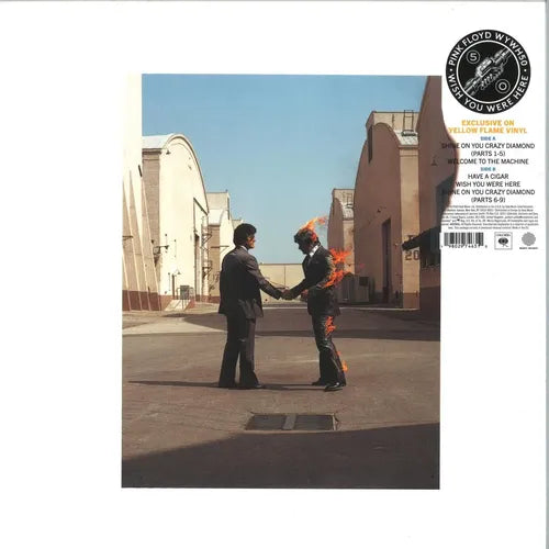 PINK FLOYD - WISH YOU WERE HERE (Yellow Flame Colored Vinyl)