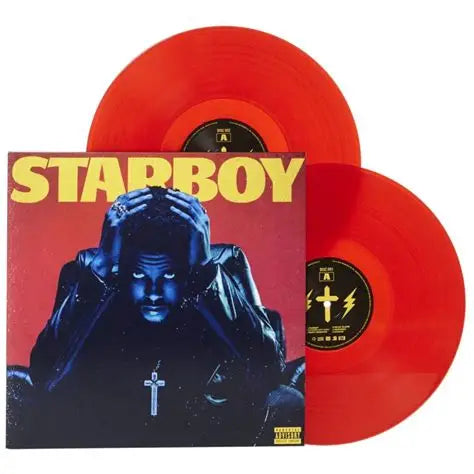 The Weekend -  Starboy [Explicit Content] (Parental Advisory Explicit Lyrics) (Translucent red vinyl)