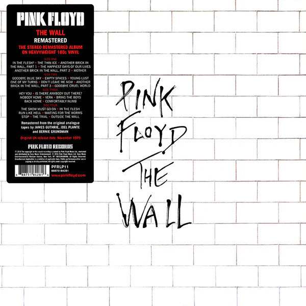 Pink Floyd -  The Wall (180 Gram Vinyl, Gatefold LP Jacket)