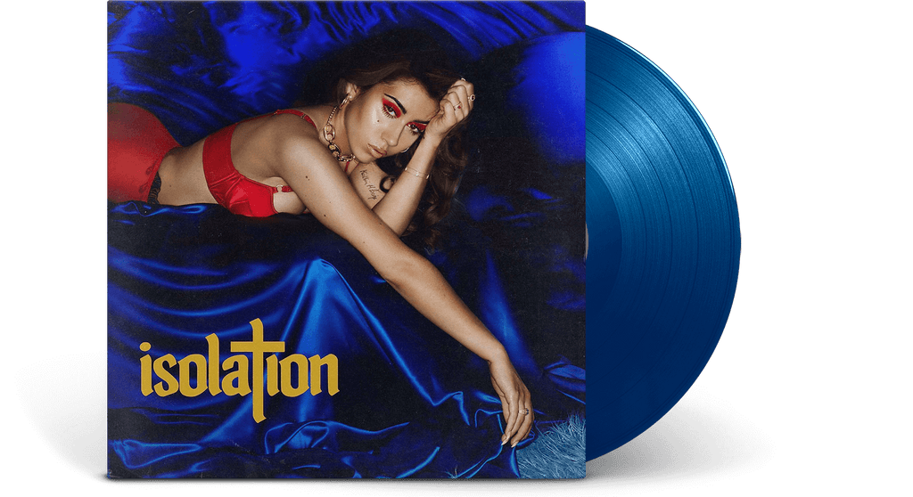 KALI UCHIS - ISOLATION - 5 YEAR ANNIVERSARY PRESSING ON LIMITED EDITION OPAQUE BLUE VINYL