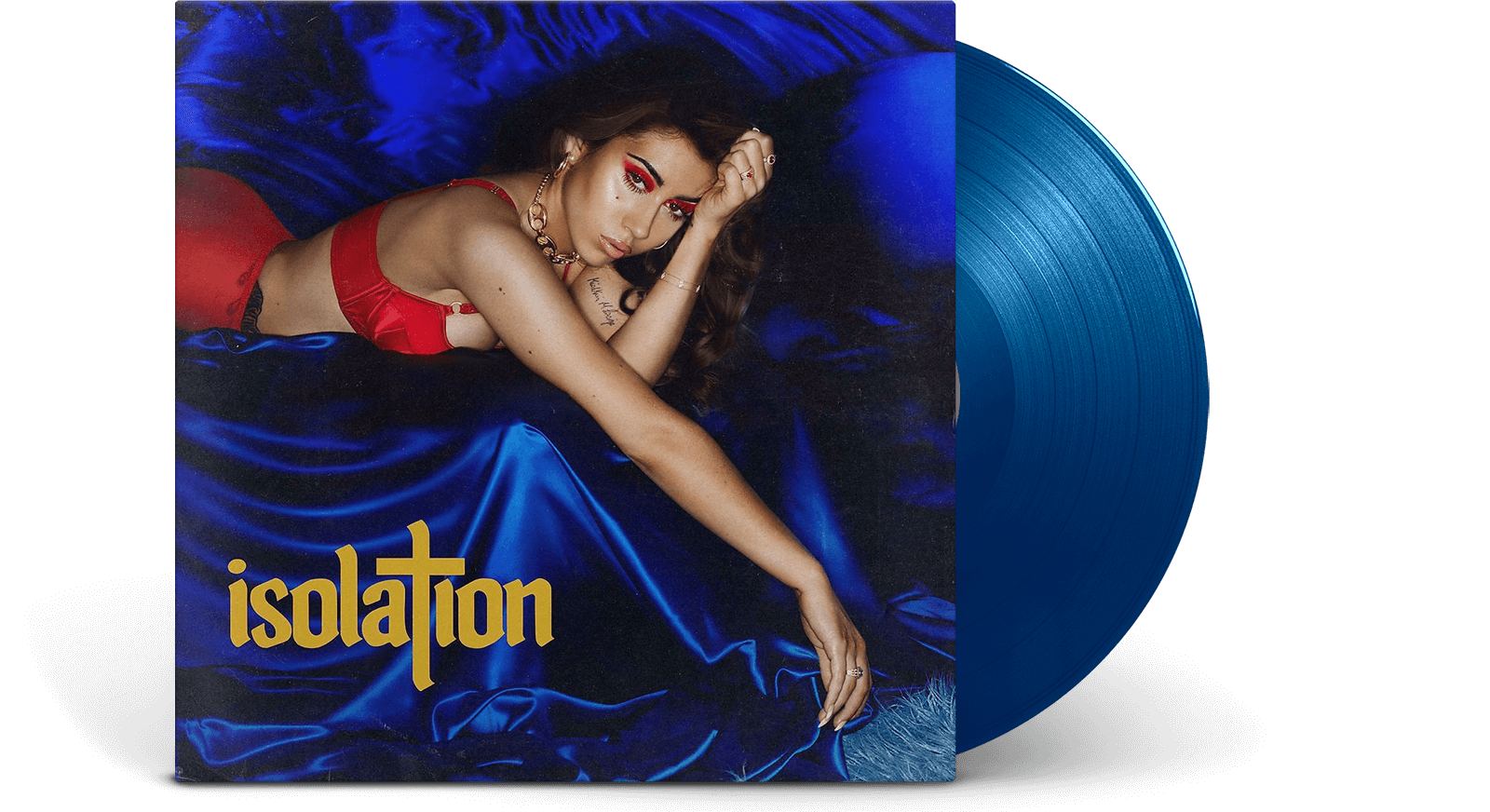 KALI UCHIS - ISOLATION - 5 YEAR ANNIVERSARY PRESSING ON LIMITED EDITION OPAQUE BLUE VINYL