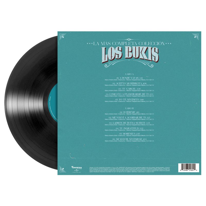 LOS BUKIS - La Más Completa Colección 1LP Vinyl