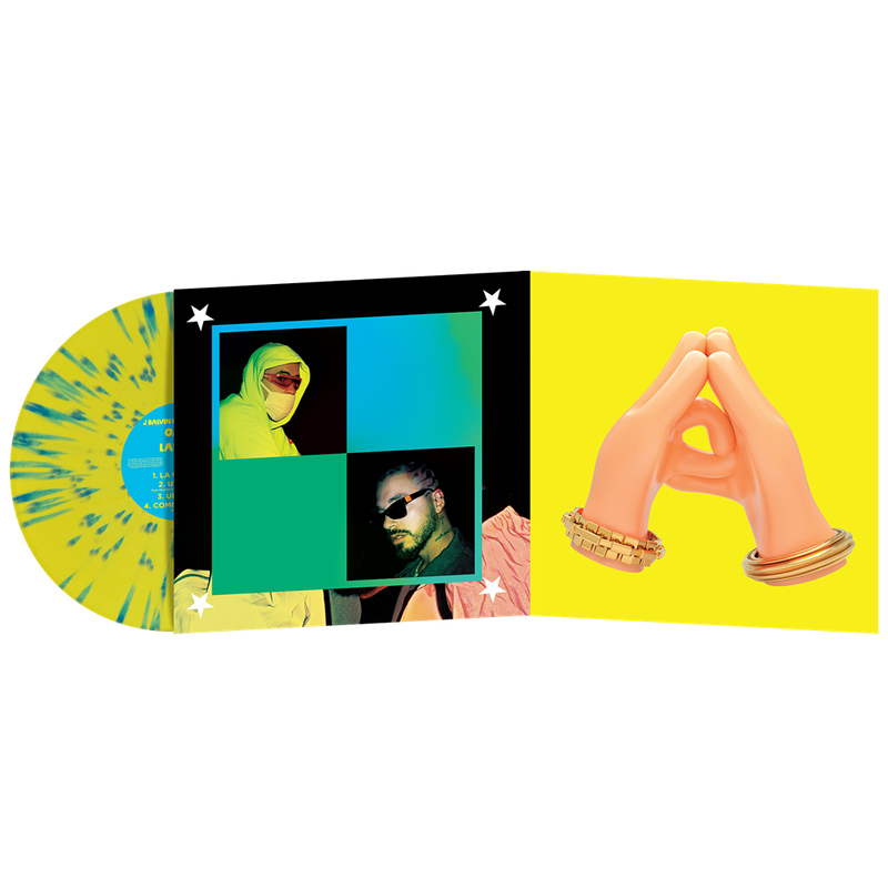 J. Balvin + Bad Bunny - Oasis 1LP Limited Edition Splatter Vinyl