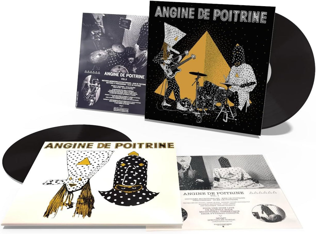 ANGINE DE POITRINE  - Vol 1 y Vol 2 (lp)