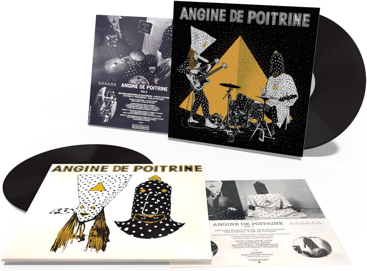 ANGINE DE POITRINE  - Vol 1 y Vol 2 (lp)