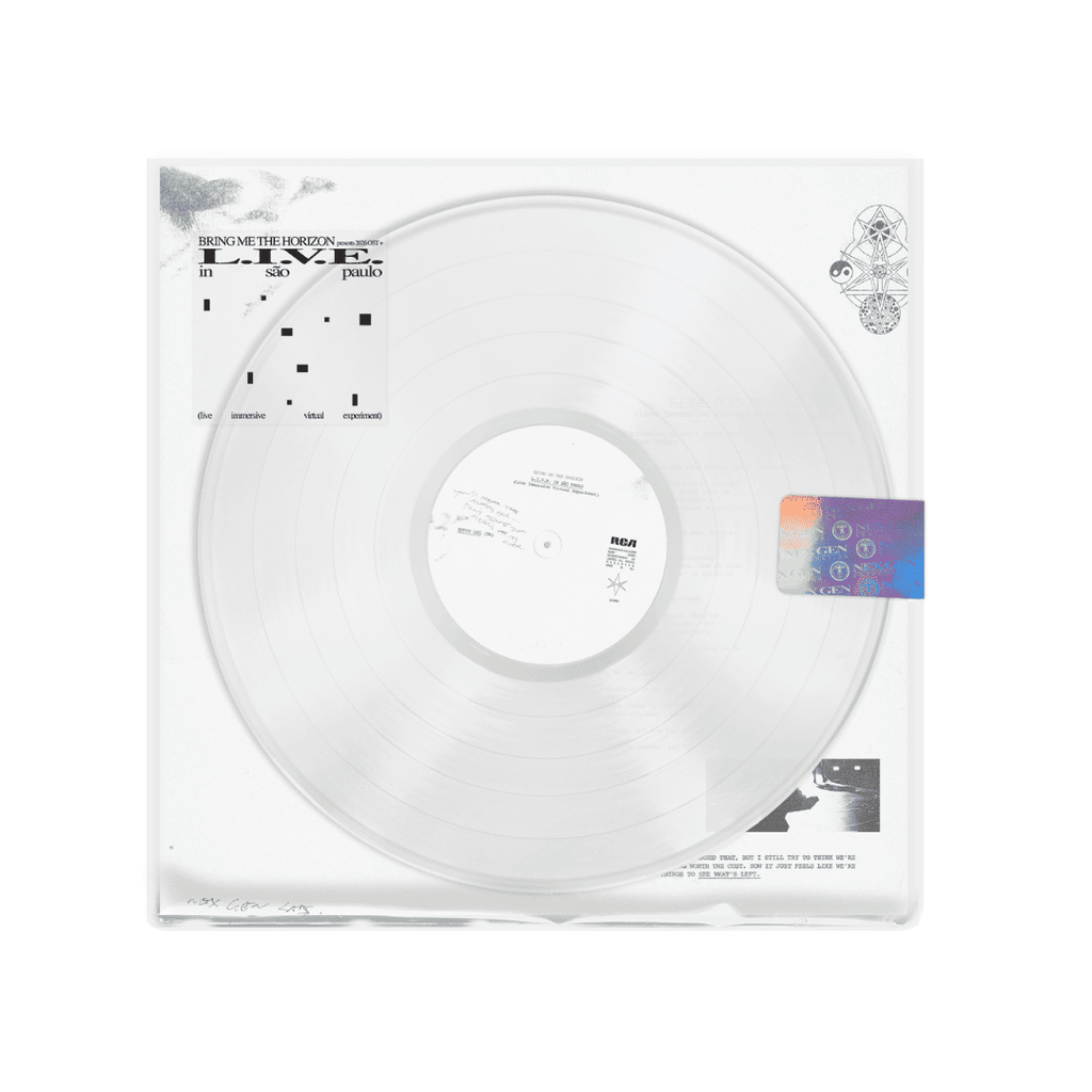 Bring Me The Horizon - L.I.V.E. In Sao Paulo (Live inmersive virtual experiment) (Clear vinyl)