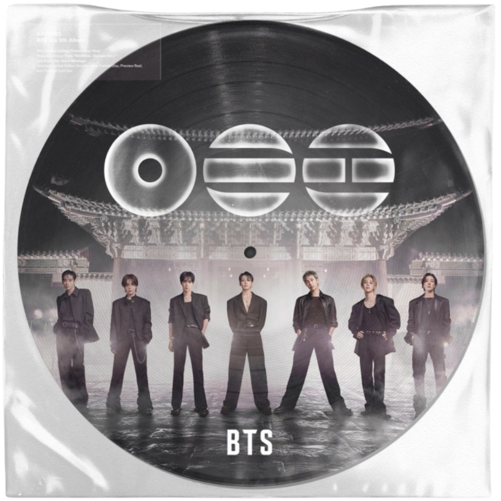 BTS - The 5th Album 'ARIRANG' (Limited Edition, Picture Disc Vinyl, Envelope)