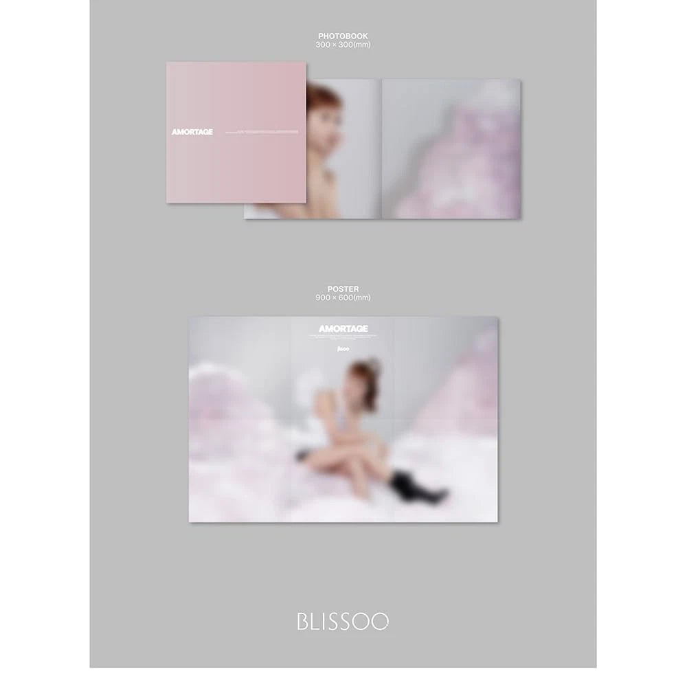 Jisoo - Amortage - Heart Version - incl. Photobook, Sticker + Poster [Import]