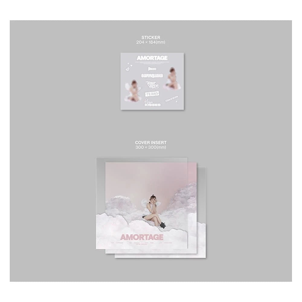 Jisoo - Amortage - Heart Version - incl. Photobook, Sticker + Poster [Import]